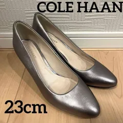COLE HAAN コールハーン パンプス メタリックグレー 5.5B/23cm