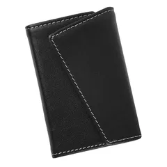 【新品】 [YuHaru] キーケース メンズ レディース 本革 カードキーケース スマートキーケース 車キーケース 5連 カード入れ 大容量 プレゼント ブラック 1