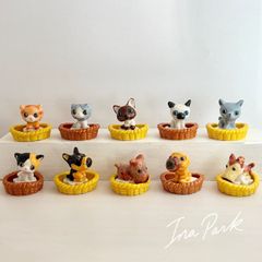 パニエの王様　レア　フェーブ　ヴィンテージ　フェーヴ　ミニチュア　陶器　カゴ 楽天市場】フェーブ 王冠 セット (ガレットはつきません) ミニチュア