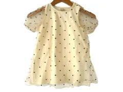 k03250804020　petit main　100サイズ　Yellow　　ワンピース or ドレス　チュニック　春夏