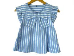 k03250804016　UNITED ARROWS　125　水色×白色　　ワンピース or ドレス　チュニック　春夏