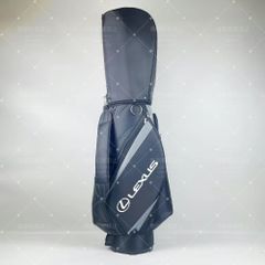 良品】 LEXUS レクサス キャディバッグ ゴルフバッグ ゴールド 入手