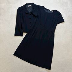 リフレクト 東京ソワール 高級お受験スーツ 試着のみ 美品 ネイビー 9 