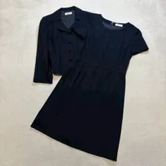 YUKI TORII （ユキ トリイ） セットアップ 肩パット有り 丸ボタン セレモニー 入学式 お受験 入園式 卒業式 卒園式 長袖ジャケット 半袖ロングワンピース 刺繍レース Lサイズ