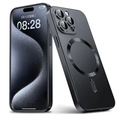 【新品】 iPhone 14 Pro Max 用ケース Magnetic対応 ワイヤレス充電 軽薄型 TPU ソフト アイフォン 14 pro max 用スマホケース マグネット搭載 耐衝撃 米軍MIL規格取得 黄変防止 耐久性 ストラップ穴付き おしゃれ 0