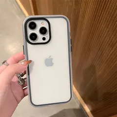 【新品】 UEEBAI ケース 対応 iPhone 12/12 Pro 6.1 inch 用の ケース クリア 可愛い おしゃれケース PCカバー ワイヤレス充電対応 軽量 薄型ケース 指紋防止 耐衝撃ケース 女性 人気 バンパー スマホケース - ブラッ 0
