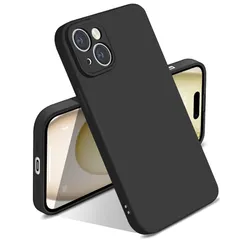 【新品】 iPhone 15 ケース シリコン 液体シリコン 耐衝撃 アイフォン15 カバー 米軍MIL規格 薄型 軽量 ソリッドカラー シンプル ストラップホール付き マット感 人気 指紋防止 レンズ保護 ソフト ワイヤレス充電対応 6.1インチ対応 ( 0