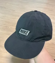 L/XL NIKE クラブ アンストラクチャード フラット ビル アウトドア キャップ ブラック