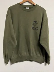 USMC(アメリカ海兵隊) M USA製造 ミリタリー スウェットのサムネイル