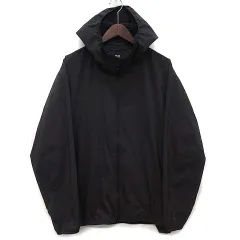 ユニクロ UNIQLO ポケッタブル UVカット パーカ 撥水 ブラック 黒 L 311-475031