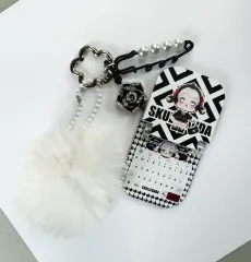 スカルパンダ 携帯 キーホルダー