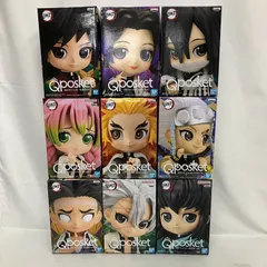 【まとめ】 鬼滅の刃 Qposket 柱 9体 セット / 冨岡 伊黒 甘露寺 煉獄 天元 胡蝶しのぶ 悲鳴嶼 不死川 時透
