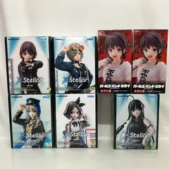 【未開封】 ガールズバンドクライ XStellar Coreful 不登校 Tシャツ エクステラ 井芹仁菜 安和すばる 河原木桃香 海老塚智 ルパ 7体 フィギュア まとめ セット / プライズ セガ