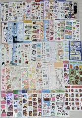 ダイアリーデコ用品販売 人物キャラクター ステッカー まとめ売り