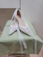 白 ウェディングシューズ 260mm