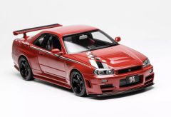 Nissan GT-R R34 1/18スケール ブラウンモデル（500台限定） - メルカリ