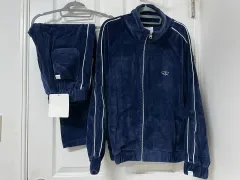 URBANDTYPE アーバンディタイプ ツアーベルベット トレーニングウェア セット ネイビー