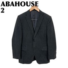 ABAHOUSE ブラック ストライプ スーツ 3点セット サイズ1【1106 