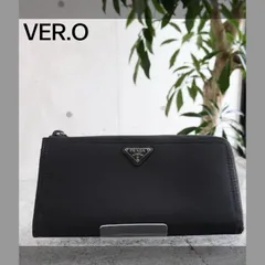PRADA 　プラダ　長財布 レザー ナイロン L字 ファスナー 財布