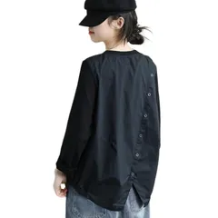 【新品】 [ＹＵＮＨＥＮ] 長袖 Ｔシャツ レディース シンプルトップス カジュアル ゆったり韓国 ファッション トレーナー 春 秋 プルオーバー (9ブラック) 0