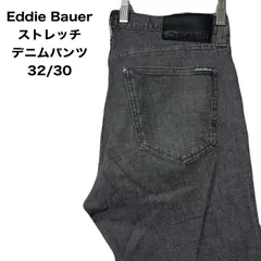 Eddie Bauer エディーバウアー デニムストレッチパンツ　セルビッチ　32/30
