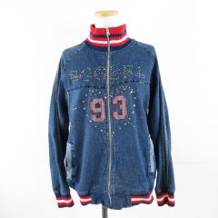 美品】LEONARD SPORT デニムブルゾン 裏地柄 リブ切替 38 M - メルカリ