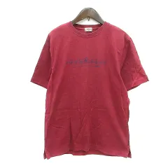 マックレガー マクレガー McGREGOR カットソー Tシャツ クルーネック プリント 半袖 M 赤 レッド /MN