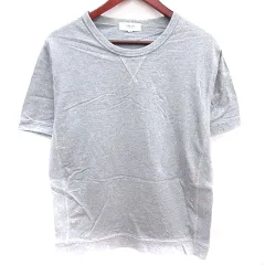 ビーミングバイビームス B:MING LIFE STORE by BEAMS カットソー Uネック 五分袖 L グレー /RT