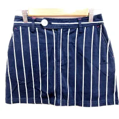 ルコックスポルティフ le coq sportif ショートパンツ ストライプ L 紺 ネイビー /RT