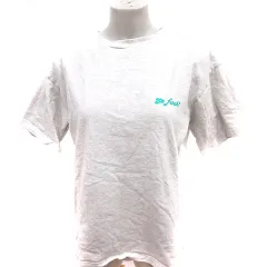 ニコアンド Niko and.. ニット カットソー Uネック 半袖 F ライトグレー /RT