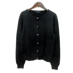 メイソングレイ MAYSON GREY カーディガン ニット 2 M 黒 ブラック /MN