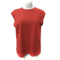 オペークドットクリップ OPAQUE.CLIP カットソー フレンチスリーブ 38 M レンガ /YI