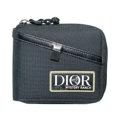 【中古】 Christian Dior クリスチャン・ディオール ミステリーランチ バイフォールド ウォレット 2ESBC299MRN_H00N コンパクトウォレット ナイロン キャンバス メンズ 25023673 AO