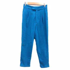 アズールバイマウジー AZUL by moussy スラックスパンツ M 青 ブルー /YK