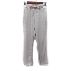 ジーユー GU テーパードパンツ S ベージュ /YI ●RY