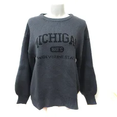 チャオパニック ティピー CIAOPANIC TYPY ニット セーター 長袖 ONE チャコールグレー /YI