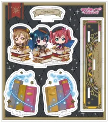 【中古】アクリルスタンド・アクリルパネル 善子＆花丸＆ルビィ アクリルジオラマ(きゃらどるちぇ) 魔法学校ver. 「ラブライブ!サンシャイン!!」