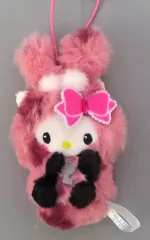 【中古】ぬいぐるみマスコット・ぬいぐるみバッジ チャーミーキティ ギャルらび マスコット 「サンリオキャラクターズ」