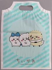 【中古】バッグ ちいかわ＆ハチワレ＆ラッコ(腕組み) ビニールギフトバッグ4P 「ちいかわ なんか小さくてかわいいやつ」 キャンドゥ限定