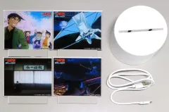 【中古】アクリルスタンド・アクリルパネル 集合 光るアクリルプレート4枚セット Sサイズ 「名探偵コナン 100万ドルの五稜郭」