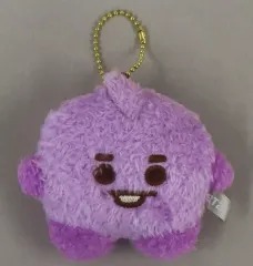 【中古】ぬいぐるみマスコット・ぬいぐるみバッジ SHOOKY(シュガ) BABY たっとん パープル マスコット 「BT21」
