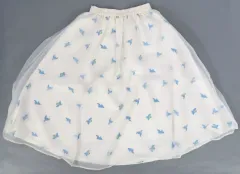 【中古】衣料雑貨 青い鳥 スカート ホワイト フリーサイズ 「シンデレラ」 ディズニーストア限定