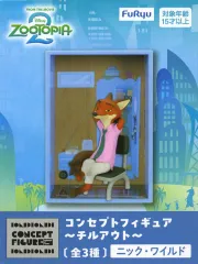 【中古】フィギュア ニック・ワイルド 「ズートピア2」 コンセプトフィギュア～チルアウト～