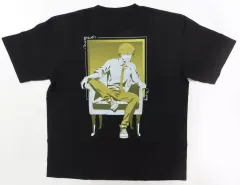 【中古】Tシャツ デンジ 描き下ろしTシャツ ブラック Lサイズ 「劇場版 チェンソーマン レゼ篇 CHAINSAW MAN PLAZA TheMovie：Reze Arc」
