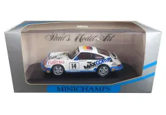 【中古】ミニカー 1/43 Porsche 911 Carrera Cup 1993(ホワイト×ブルー) [MIN936010]