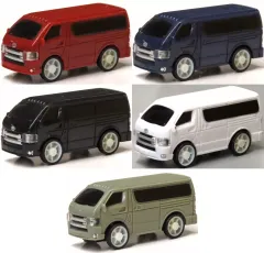 【中古】ミニカー 全5種セット 「正規ライセンス プルバックハイエースVol.4」