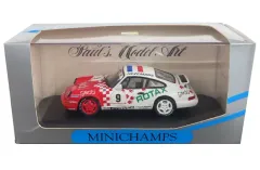 【中古】ミニカー 1/43 Porsche 911 Carrera Cup 1993 #9(ホワイト×レッド) [MIN936009]