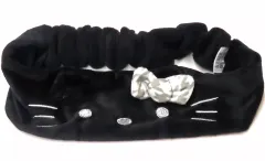 【中古】アクセサリー(非金属) ハローキティ/ブラック 「サンリオキャラクターズ ブラックモードなヘアバンド」