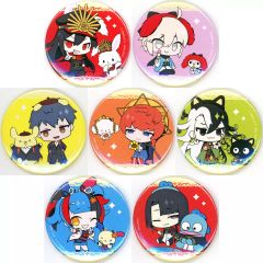 [중고] 배지·핀즈 전 7종 세트 [Fate/Grand Order×산리오 캐릭터즈 캔 배지 04/(콜라보레이션 일러스트)]