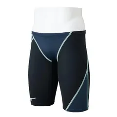 新品 [ミズノ] スイム 競泳 水着 GX・SONIC STREAM ハーフスパッツ メンズ ブラック×チャコール XS